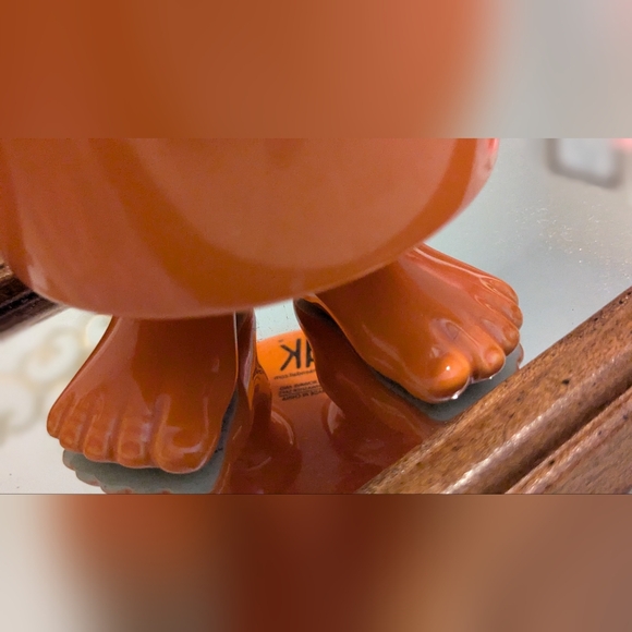 Dylan Kendall Ceramic Footed Mug  | Orange 🧡🍊 - Picture 5 of 9